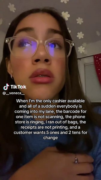 Behind the Counter: A Cashier's Challenging Day