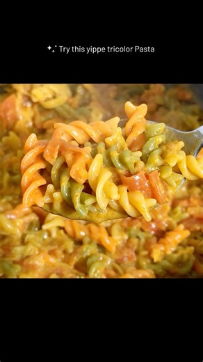 Have You Tried This Healthy Way of Making Tricolor Pasta Recipe? #pasta #pastarecipe #healthyway