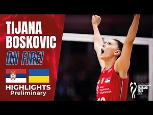 🇷🇸 SERBIA vs 🇺🇦 UKRAINE | Highlights | Women’s Volleyball World Championship 2025 🏐🔥 [4K]
