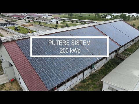 Sisteme cu panouri fotovoltaice de 200 kWp