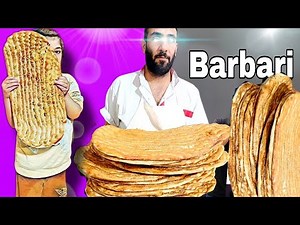😵Master Bakers Making 100-Year-Old Persian Barbari Bread — Authentic & Incredible!