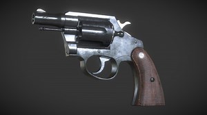 Colt Cobra .38 Special - 3D model by shrednector