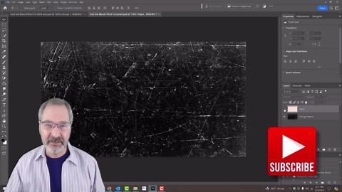 Photoshop: How to create a text ink bleed effect!