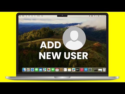 How To Add New User On Mac? Create A New User On Mac/ Macbook Pro/ Air