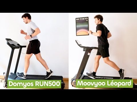 Tapis de course Domyos RUN500 ou Moovyoo Léopard : lequel choisir ?