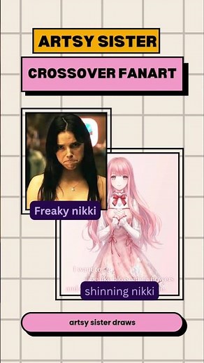 Infinity Nikki x Freaky Nikki Obsession Crossover Fanart #obsession #infinitynikki #fanart