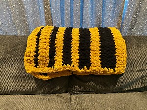 The Bumblebee Throw - Etsy