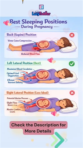 best Best Sleeping Position During Pregnancy 🤰 | Safe Sleep Tips for Healthy Baby & Mom