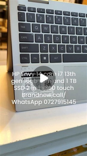 MacsBay Computers on Instagram: "* Processor: HP Envy 14 x360 2-in-1 Laptop 14 * Processor: Intel® Core ™ i7-1355U (up to 5.0 GHz with Intel® Turbo Boost Technology, 12 MB L3 cache, 10 cores, 12 threads) * Memory: 16 GB DDR4-3200 MHz RAM (on-board) with Dual Channel Memory support * Graphics: Integrated Intel® Iris® X e Graphics * Storage: 1 TB PCIe® NVMe ™ Value M.2 Solid-State Drive * Display: 14-inch diagonal, FHD (1920 x 1080), multitouch-enabled, IPS, edge-to-edge glass, micro-edge, 250 nit