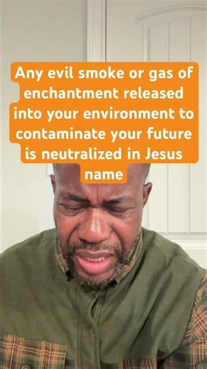 Any evil smoke of enchantment released into your environment to contaminate you is neutralized