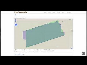 OpenTopography Tutorial: Vertical Differencing Change Detection