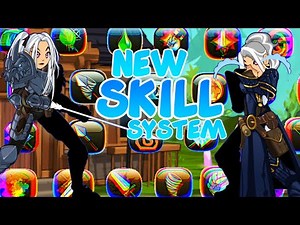 EvolutionWorld - SKILL SYSTEM - (Full Guide) - AQW Private Server 2023