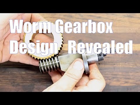 Worm Gearbox Design Revealed