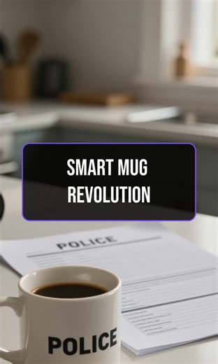Discover the future of coffee! #SmartMug #TechInnovation