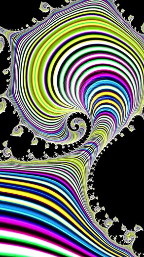 Exploring Trippy Fractal Animation in Psychedelic Art
