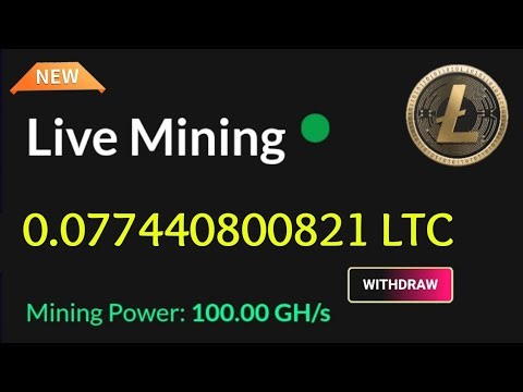 Litecoinhash Free Cloud Mining Site 🤑 || LTC Mining || LTC Cloud Mining Free || Litecoin Mining