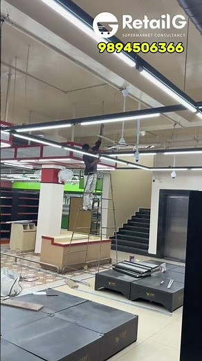 Complete Supermarket Rack Setup | Retail Store Planning, Gondola Racks & Store Design | RetailG