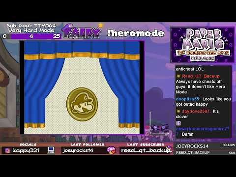 Paper Mario: TTYD HERO MODE v4 FULL DEMO