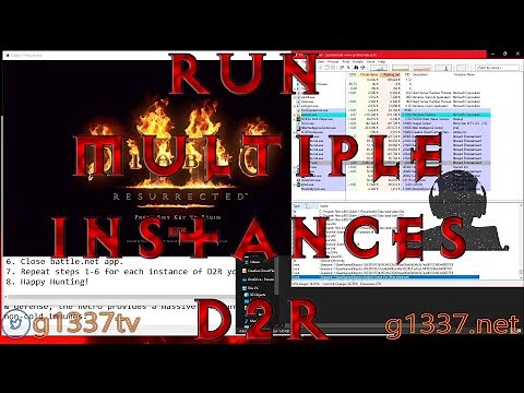 How to Run Multiple Diablo 2 Resurrected Clients (Working with Warlock DLC)