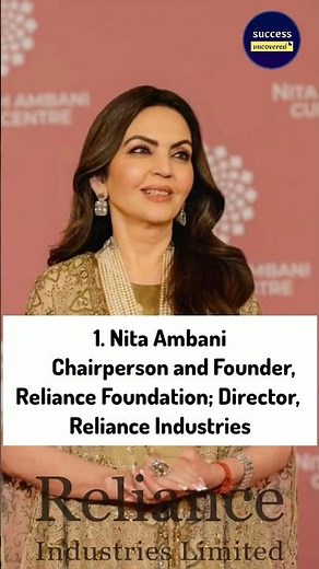Top 10 Indian business women #motivation #successful