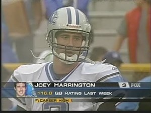 2003 NFL Wk2 Detroit Lions @ Green Bay Packers; Fox; Favre