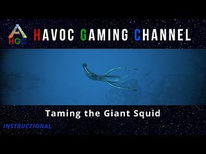 Ark: How to tame the Giant Squid (Tusoteuthis)