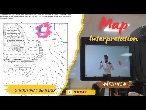 Geological Map Interpretation l Map Interpretation l Structural geology Map Interpretation l Map