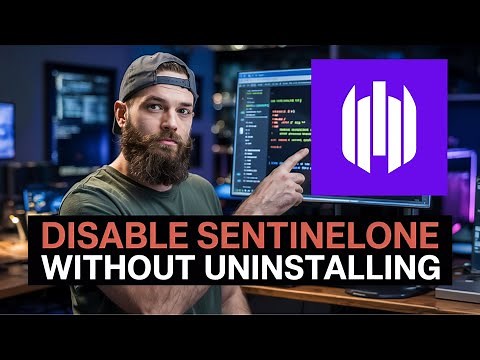 how to disable sentinel one agent without uninstalling it (easy guide)