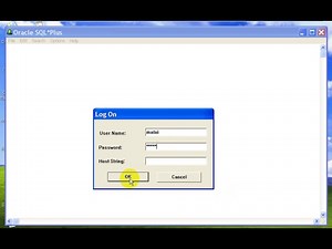How to create database in oracle