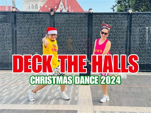 45K views · 567 reactions | New Christmas Dance 2024 for you guys ! #DeckTheHalls #Christmas #Christmasdance #fypviralシ #highlights #followers | J&A Dance Workout | Facebook