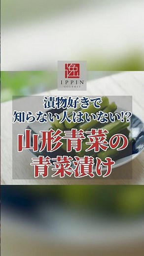 漬物好きで知らない人はいない！？山形青菜の青菜漬け #グルメ #雑学 #料理