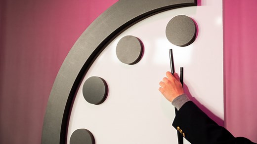 The Doomsday Clock is now just 89 seconds from midnight. Here's why