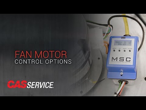 Exhaust and Supply Fan Motor Controls