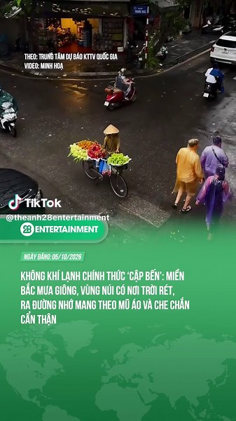KHÔNG KHÍ LẠNH ĐÃ VỀ #theanh28news #theanh28 #tiktoknews | is getting cold outside