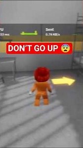 Don’t Go Upstairs… 😨 | Barry’s Prison Run Obby #shorts #robloxshorts #usashorts