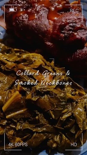 Meal Inspiration | Collard Greens & Smoked Pork Neck Bones