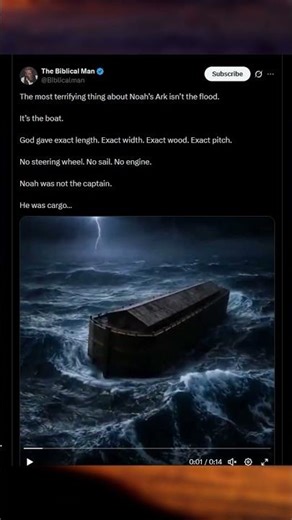 Bahtera Nuh adalah Peristiwa Sejarah yang luar biasa...