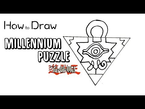 How to Draw the Millennium Puzzle from Yu-Gi-Oh!