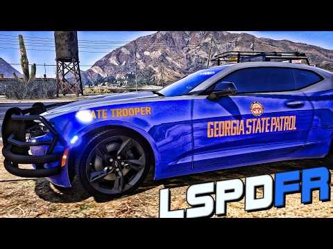 The GSP Camaro Is Back on Highway Patrol 🚔🔥 | GTA 5 LSPDFR