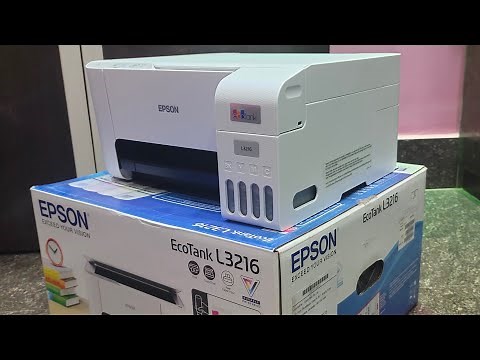Epson L3216 printer unboxing & Instalation process||🖨️||