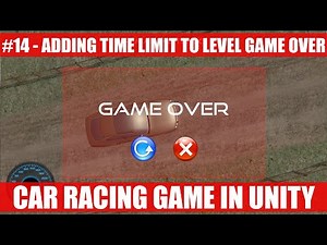 Time Limit Counter In Unity #14 | Car Racing Game In Unity
