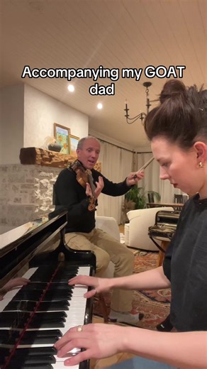 Czardas #donnellleahy #fiddle #daddydaughter #piano | Violin