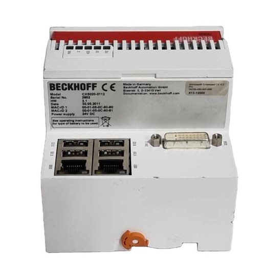 100% New Original Automation Equipment Beckhoff in Box CX5020-0112 Embedded PC Basic CPU Module