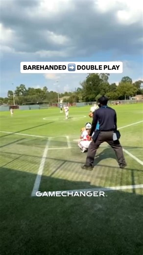 A game-winning double play snags the tying run at the plate #ItsOnGameChanger | GameChanger