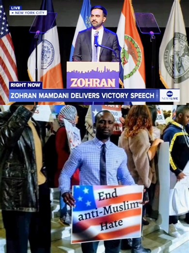 A MUSLIM WIN MAYOR OF NYC DROP THE BEST SPEECH OF 2025. Zohran Mamdani is elected Mayor of New York City. Alhamdulillah alhamdulillah alhamdulillah. What a moment to remember. Youngest mayor of NYC, a muslim and an immigrant “I’m an immigrant, a democratic socialist, a Muslim, and the most damning of all, I refuse to apologize for any of it” - Zohran, during his victory speech 💪 POLITICS IN AMERICA 🇺🇸. | Peace Dawah Media