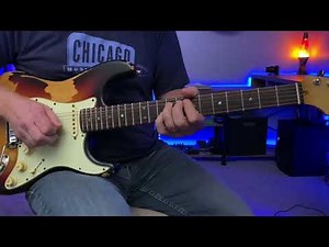 Minor Blues Improvisation Guitar Solo