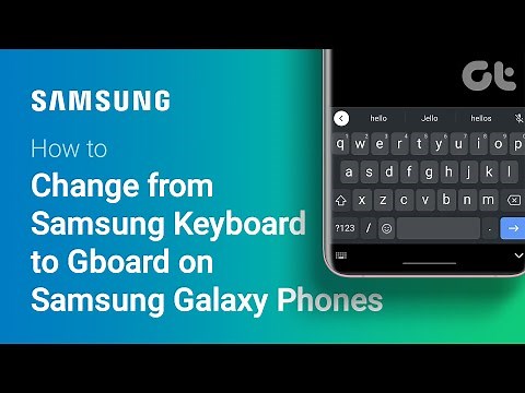 How To Change from Samsung Keyboard to Gboard on Samsung Galaxy Phones | Change DEFAULT Keyboard!