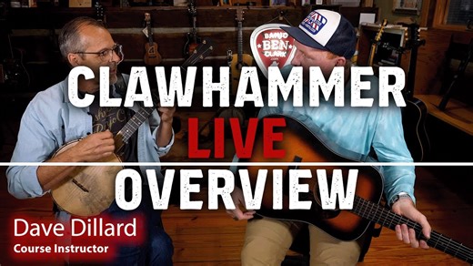 70 reactions · 14 shares | Join Dave Dillard of Nashville Banjo Company for a 3-week live course to learn clawhammer banjo! He'll take you from the VERY beginning and have you playing a tune the very first week! - No experience needed...just a willing spirit! - Any 5-string banjo will work! - Classes are Sept. 20, 27, & Oct. 4 at 7pm CT - Can't make all the classes? All students can access the videos later! - Tabs, jamtracks, and instructor access is included! | Banjo Ben | Facebook