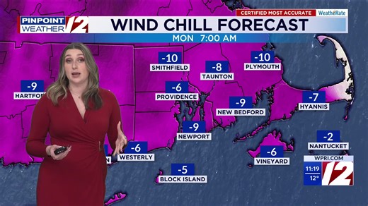 WPRI 12 Weather Forecast 2/8/26