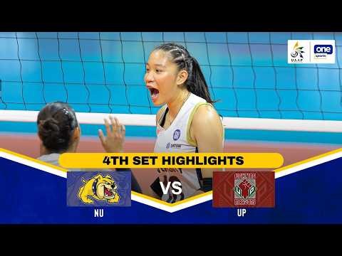 NU vs UP | SET 4 HIGHLIGHTS | UAAP SEASON 88 WOMEN’S VOLLEYBALL | MARCH 18, 2026